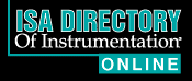 Link to the ISA Directory of Instrumentation, The Contact Resource for Measurement and Control Products and Services.